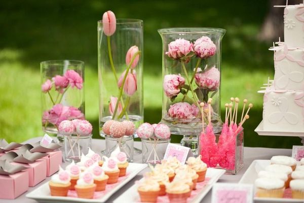 Delicate Dessert Table