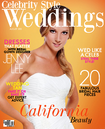 Celebrity Style Weddings Magazine August 2013 Cover