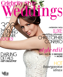 Celebrity Style Weddings Magazine July 2013 Cover