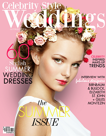Celebrity Style Weddings Magazine July - August 2014 Cover