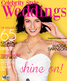 Celebrity Style Weddings Magazine June 2013 Cover