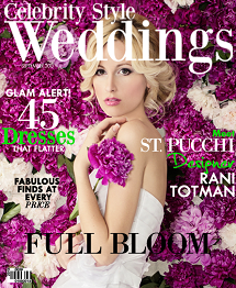 Celebrity Style Weddings Magazine September 2013 Cover