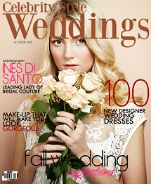 Celebrity Style Weddings October 2013 Cover