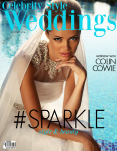 Celebrity Style Weddings Magazine November - December 2014 Cover