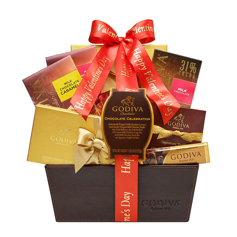 Celebrate gifts. Godiva Chocolate. Celebration Chocolate.