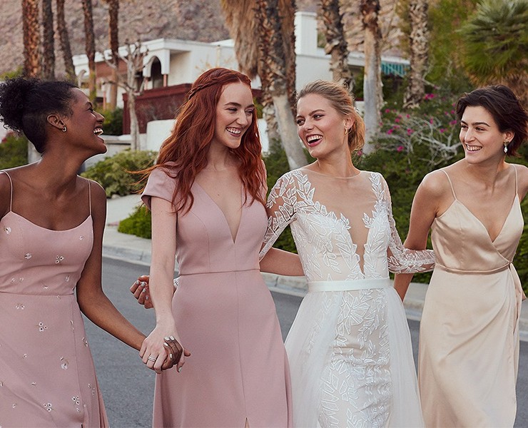 Shopping for Bridesmaid Dresses - Celebrity Style Weddings
